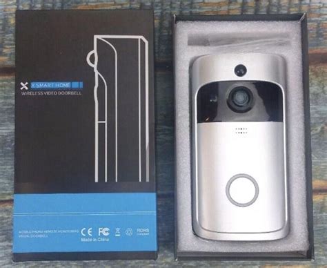 x smart home wireless video doorbell sd card|x smart home wireless video doorbell manual.